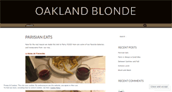 Desktop Screenshot of oaklandblonde.com